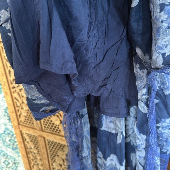 Free People Honeysuckle printed midi dress NWT - Picture 11 of 12